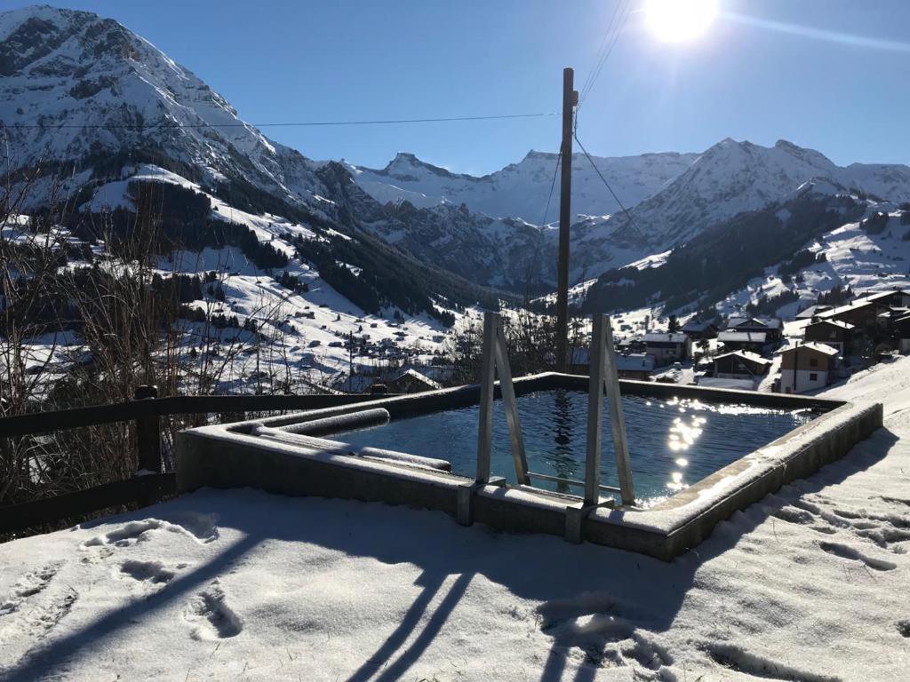 Chalet Sonnenheim Mit Atemberaubender Aussicht อาเดลโบเดิน ภายนอก รูปภาพ