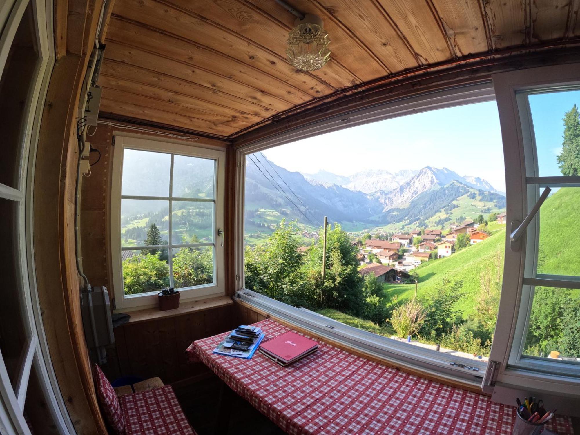 Chalet Sonnenheim Mit Atemberaubender Aussicht อาเดลโบเดิน ภายนอก รูปภาพ